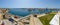 Panoramic view of Three City Malta