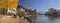 Panoramic view from Thun City. Switzerland