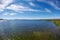 Panoramic view on tne Thingvallavatn lake in Thingvellir National Park