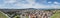 panoramic view to Belfort France