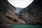 Panoramic view to Briksdal Glacier in Norway