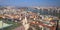 A panoramic view to Budapest, on June 8, 2013 in Budapest, Hungary. Budapest by quantity of the population takes the