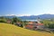 Panoramic view to gmund am tegernsee, germany