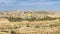 Panoramic view to Jerusalem Old city and the Temple Mount