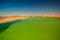 Panoramic view to Katam aka Baramar lake group of Ounianga kebir lakes at the Ennedi, Chad