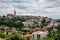 Panoramic view to old croatian town Vrsar.