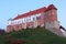 Panoramic view to the Sandomierz Royal Castle. Medieval structure in Sandomierz, Poland.