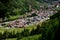 Panoramic View to Soelden, Austria