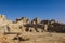 Panoramic View to the Unique and Ancient Ruins of the Temple of Amun, Siwa Oasis