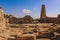 Panoramic View to the Unique and Ancient Ruins of the Temple of Amun, Siwa Oasis