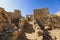 Panoramic View to the Unique and Ancient Ruins of the Temple of Amun, Siwa Oasis