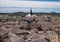 Panoramic view of Toledo city in Spain