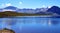 Panoramic view from the top of the Franco-Italian Alps