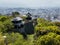 Panoramic view from the top of Matsuyama Castle, one of the 12 original