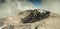 Panoramic view of top of the Mount Saint Helens volcano