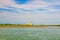 Panoramic view of Torcello island in Venetian Lagoon