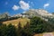 Panoramic view on Tour d`AÃ¯ and Tour de Mayen, Leysin, Switzerland