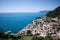 Panoramic view of touristic villag  in Cinque Terre National Park