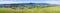 Panoramic view towards Coyote Valley, Santa Cruz mountains in the background, south San Francisco bay area, San Jose, California