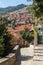 Panoramic view of town of Kratovo, Republic of Macedonia