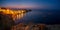 Panoramic view of the town La Isleta del Moro.