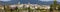 Panoramic view of the town of Lourmarin - Luberon - France