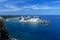 Panoramic view of Tremiti Islands from castle