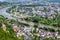 Panoramic view of Trier, the oldest german city