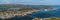 Panoramic view of Tromso and its port, Norway