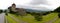 Panoramic View of the Vaduz Castle in Liechtenstein