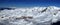 Panoramic view of Val Thorens. France