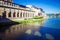 Panoramic view of Vasari Corridor, Florence, Tuscany, Italy