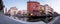 Panoramic view of Venice architecture