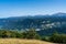 Panoramic view of Vercors landscape, Vassieux en Vercors, France