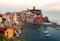 Panoramic view of Vernazza - italy