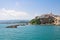 Panoramic view of Vieste. Puglia. Italy.