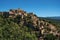 Panoramic view of the village of Gordes on top of a hill