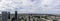 Panoramic view of Warsaw, Masovia, Poland