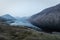 Panoramic View Of Wast Water Lake In The English Lake District.