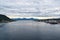 Panoramic view of waterfront of Tromso, Norway