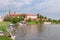 Panoramic view of Wawel Castle