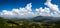 Panoramic view of Western ghats of Maharashtra