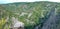 Panoramic view of the western side of the Bodetal near Thale, taken from the Rosstrappe