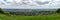Panoramic view of the Western and Twerton Park area of Bath, Somerset, England