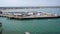 Panoramic view of Weymouth Bay and pier