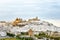 Panoramic view of the white city Ostuni, Apulia, southern Italy