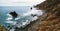 Panoramic view of wild Benijo beach, Tenerife