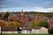 Panoramic view of the woodhouse area of leeds showing buildings