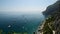 Panoramic view of world famous Amalfi coast