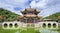 Panoramic view on Yuantong Temple, Kunming, Yunnan Province, China
